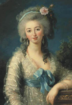 Anne Rose Josèphe de Nettine - par Élisabeth Vigée Lebrun en 1780